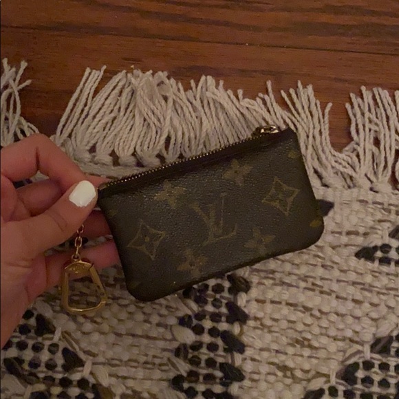 poshmark louis vuitton key pouch
